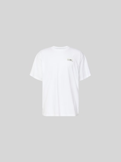 MM6 Maison Margiela T-Shirt mit Label-Print Weiss 2
