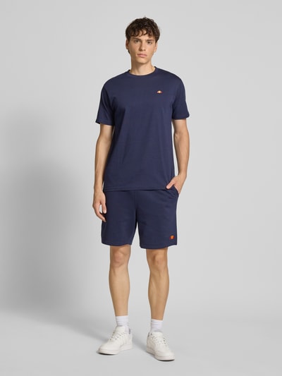 Ellesse Regular Fit T-Shirt aus reiner Baumwolle Modell 'CASSICA' Dunkelblau 1