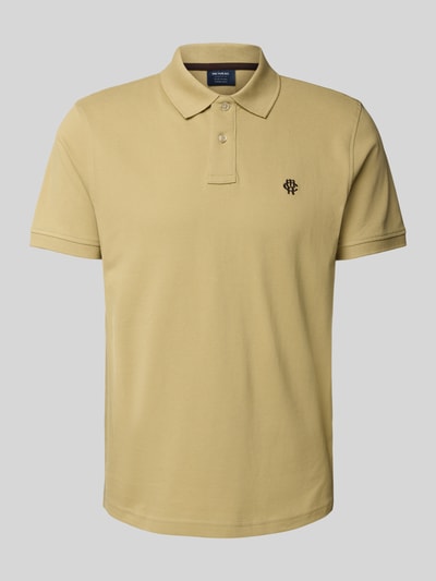 MCNEAL Poloshirt mit Label-Stitching Schilf 2