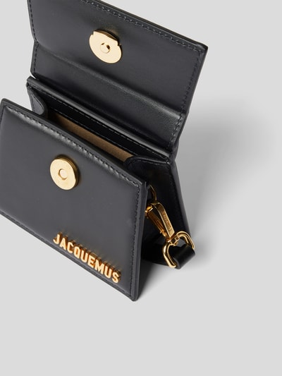 Jacquemus Micro Bag mit Label-Applikation Black 5