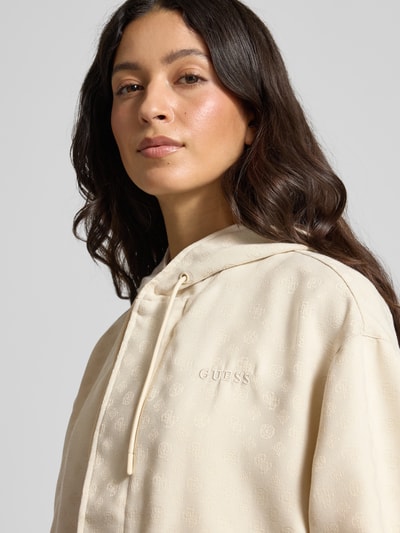Guess Activewear Jacke mit Kapuze Offwhite 3