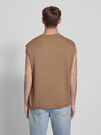REVIEW Tanktop mit Strukturmuster Mud 5