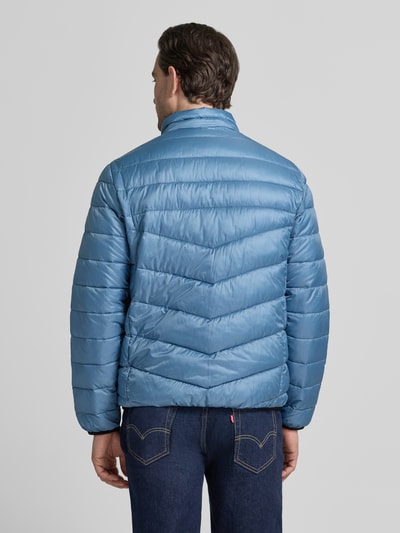 Tom Tailor Regular Fit Steppjacke mit Stehkragen Blau 5