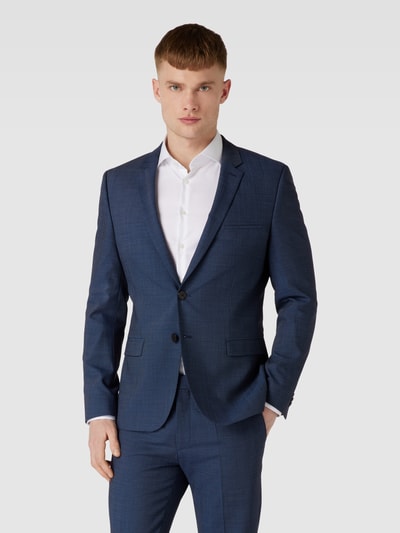 HUGO Blazer met reverskraag, model 'Arti' Donkerblauw - 4