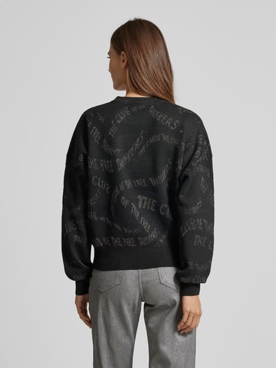 Scotch & Soda Sweatshirt mit Rundhalsausschnitt Black 5