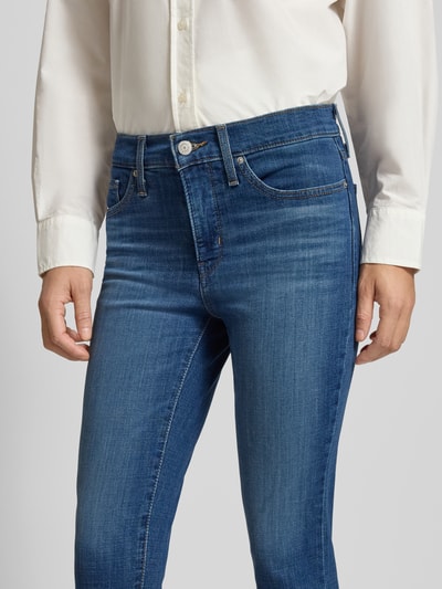 Levi's® 300 Skinny Fit Caprijeans aus Baumwoll-Mix Modell 311™ Dunkelblau 3