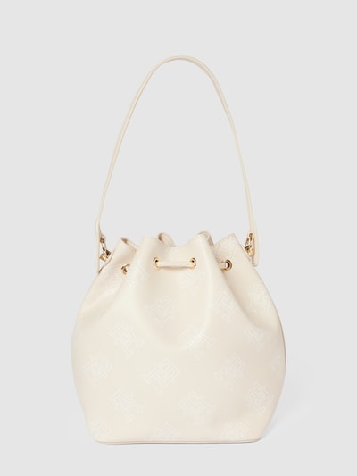 Tommy Hilfiger Bucket bag met labeldetails, model 'ICONIC' Zand - 4