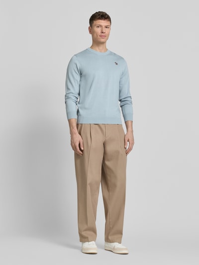 Paul Smith Pullover mit Rundhalsausschnitt Hellblau 1