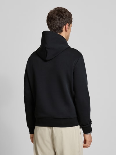 Polo Ralph Lauren Hoodie met labelstitching en kangoeroezak Zwart - 5
