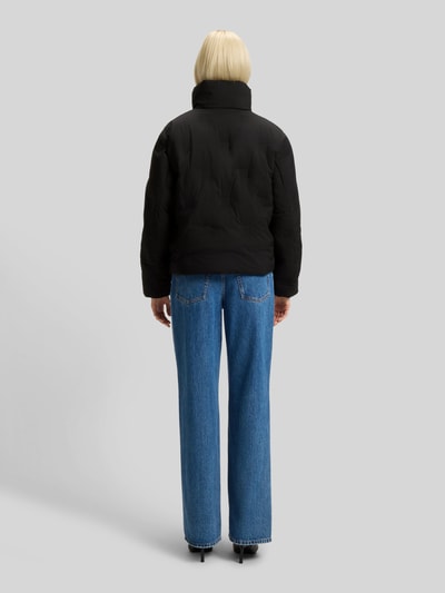 HUGO Kurtka pikowana o kroju regular fit ze stójką Czarny 5