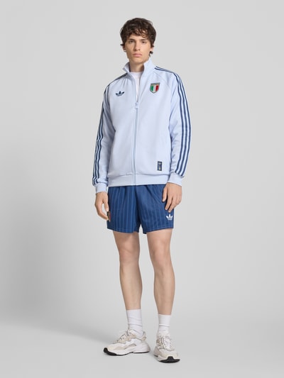 adidas Originals Regular Fit Trainingsjacke mit Baumwoll-Anteil Modell 'AERBLU' Hellblau 1