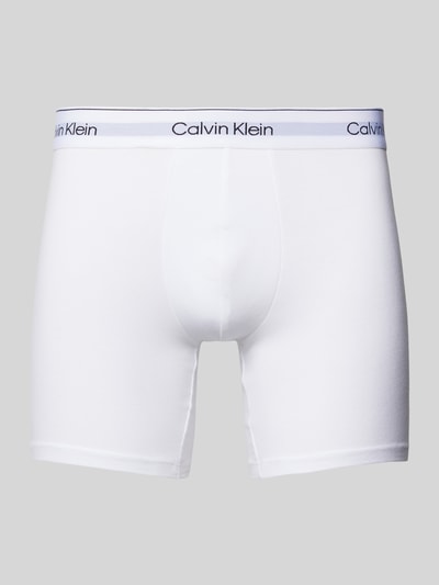 Calvin Klein Underwear Boxershort met band met label in een set van 3 stuks Wit - 1