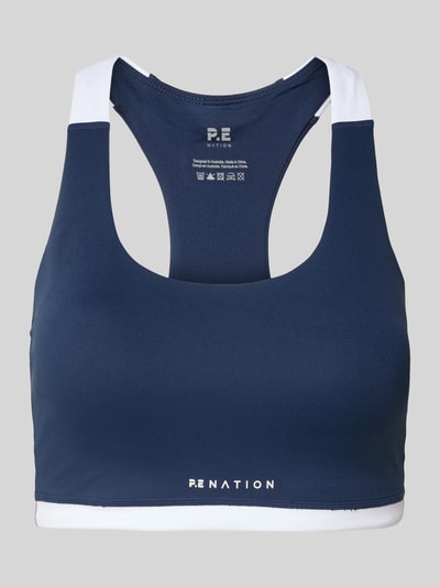 P.E Nation Biustonosz sportowy z tyłem o kroju bokserki model ‘HIGHGATE’ Ciemnoniebieski 2