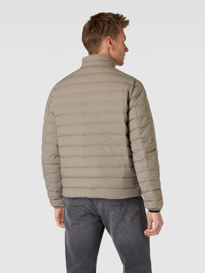 Emporio Armani Steppjacke mit Logo-Patch Beige 5