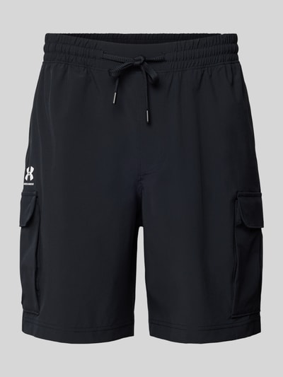 Under Armour Regular fit korte broek met elastische band Zwart - 2