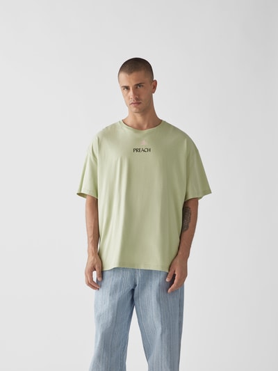 Preach Oversized T-Shirt mit Brand-Print Schilf 4