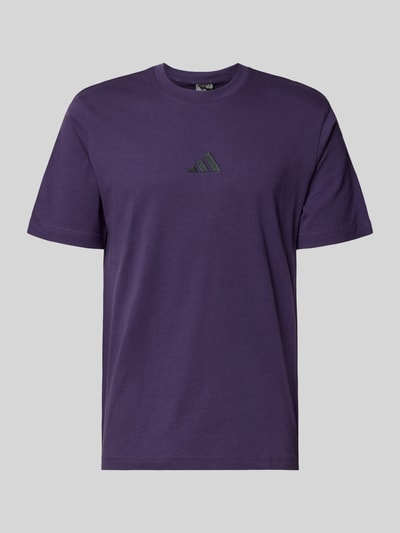 adidas Sportswear T-shirt met logo en ronde hals Paars - 2