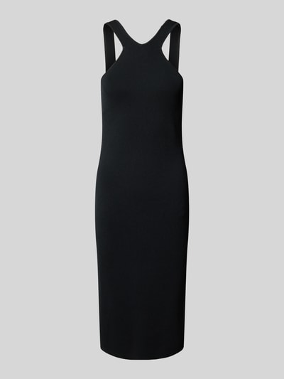 Lauren Ralph Lauren Knielange jurk van viscosemix, model 'PAITMAN' Zwart - 2