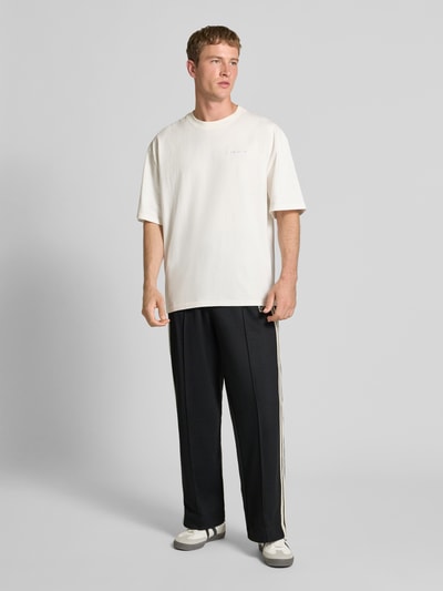 CK Calvin Klein Flared sweatpants met labelstitching Zwart - 1