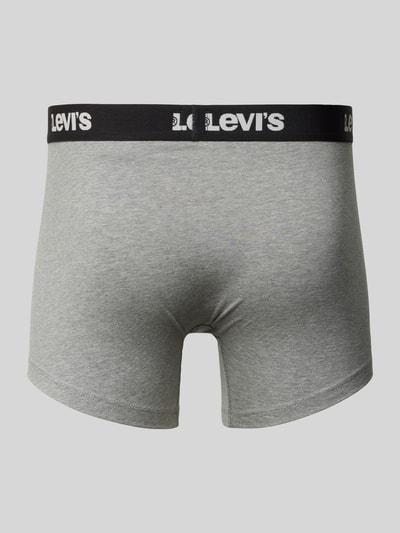 Levi's® Trunks mit Label-Bund Modell 'BACK IN SESSION' im 2er-Pack Anthrazit 3