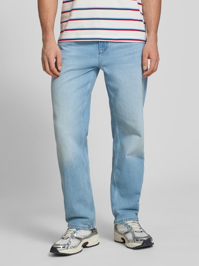 Tommy Jeans Tapered Fit Jeans aus Baumwoll-Mix Modell 'SONNY' Hellblau 4