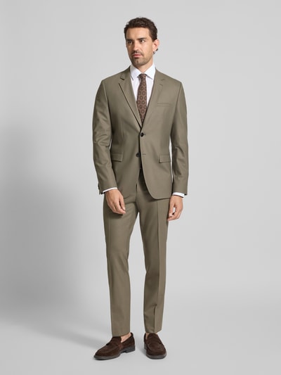 HUGO Slim fit 2-knoops colbert van wolmix, model 'ARTI' Groen - 1