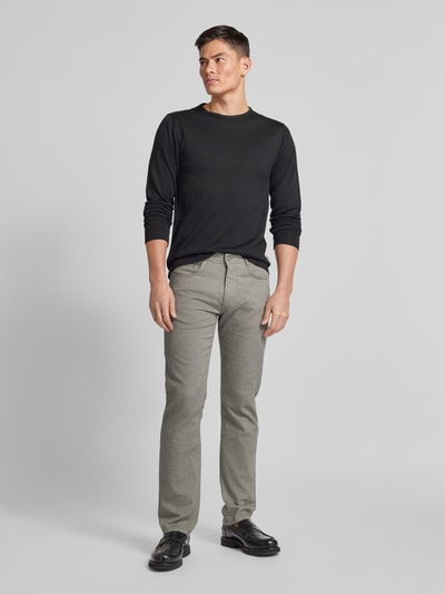 MAC Regular Fit Jeans im 5-Pocket-Design Modell 'Arne' Hellgrau 1