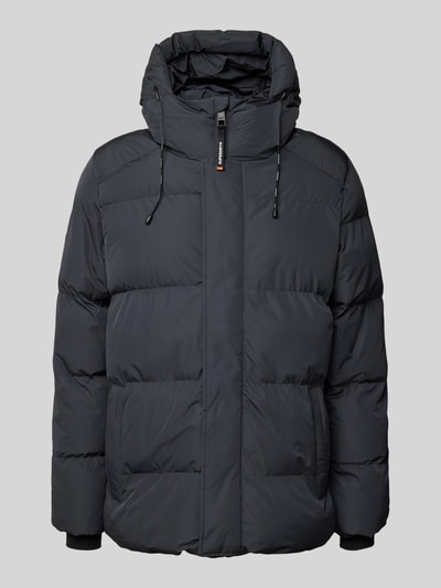 Superdry Steppjacke mit Stehkragen Mittelgrau 2