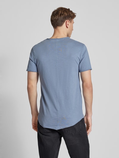 Only & Sons T-Shirt mit Rundhalsausschnitt Modell 'BENNE' Rauchblau 5