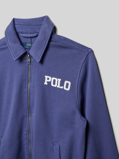 Polo Ralph Lauren Teens Bluza rozpinana z wykładanym kołnierzem Granatowy 2