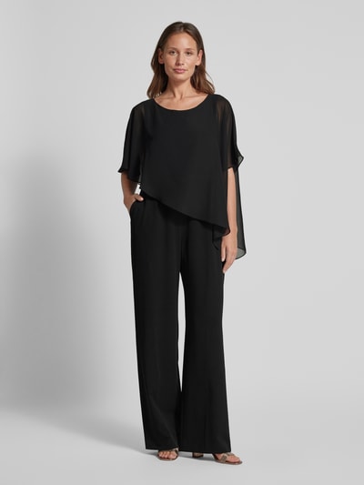 Swing Jumpsuit mit Rundhalsausschnitt Black 4