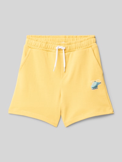 Name It Shorts mit elastischem Bund Modell 'FRITZO' Dunkelgelb 1