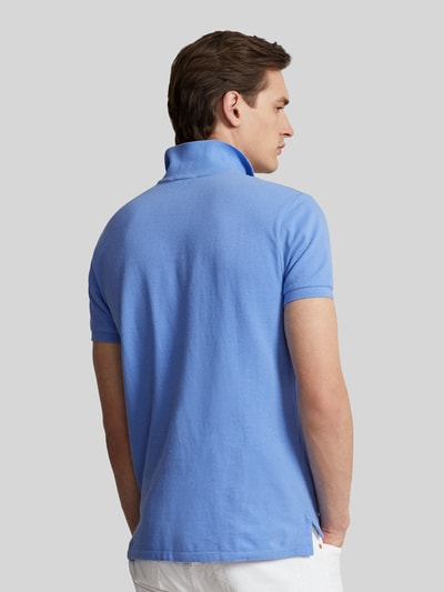 Polo Ralph Lauren Slim Fit Poloshirt aus reiner Baumwolle Bleu 5