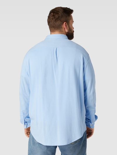 Polo Ralph Lauren Big & Tall PLUS SIZE vrijetijdsoverhemd met button-downkraag Lichtblauw - 5