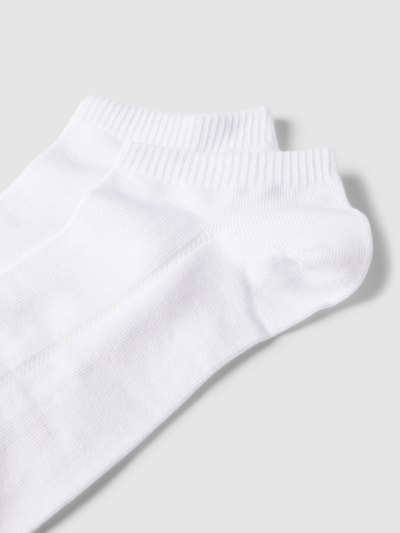 Levi's® Socken mit Label-Schriftzug Modell 'LOW CUT TENCEL' im 2er-Pack Weiss 2