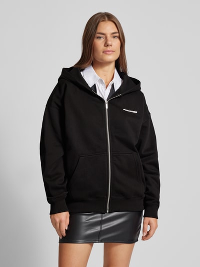 Pegador Sweatjacke mit Eingrifftaschen Modell 'CLARITA' Black 4