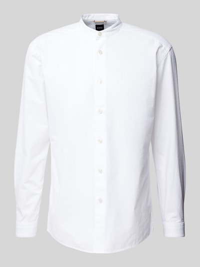 BOSS Koszula casualowa ze stójką model ‘Cole’ Biały 2