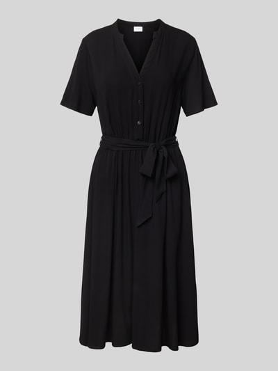 Vila Midikleid aus Viskose Modell 'MOASHLY' Black 2