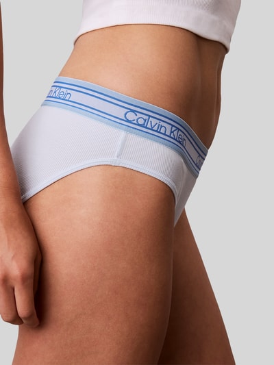 Calvin Klein Underwear Slip aus Baumwoll-Modal-Mix Modell 'RETRO' Hellblau 6