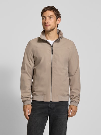 Didriksons Regular Fit Jacke mit Stehkragen Modell 'Alvin' Stein 4