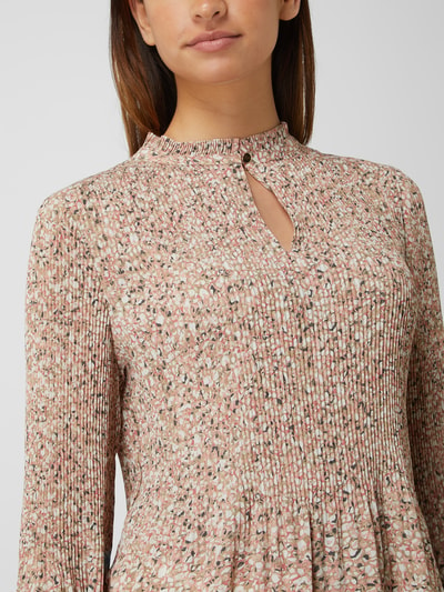 s.Oliver BLACK LABEL Blouseshirt met plissévouwen  Koraal - 3