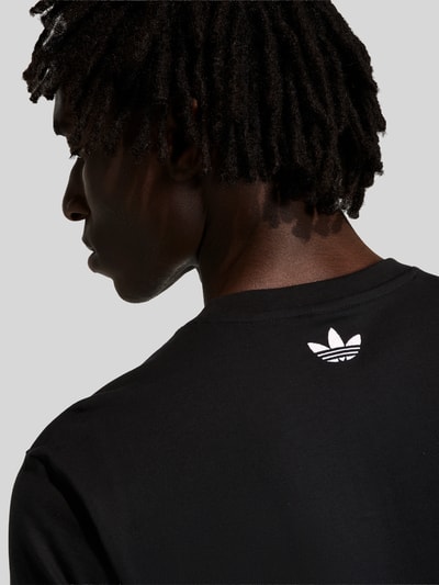 adidas Originals Regular Fit T-Shirt aus reiner Baumwolle Black 6