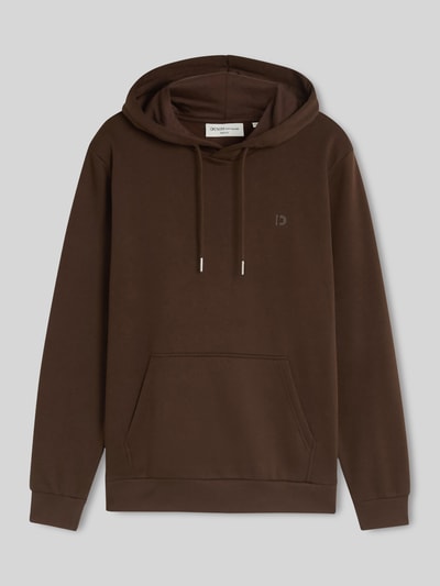 Tom Tailor Denim Regular Fit Hoodie aus Baumwoll-Mix Dunkelbraun 2