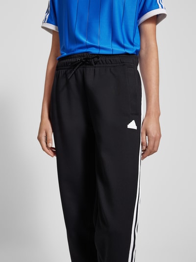 ADIDAS SPORTSWEAR Regular fit sweatpants met labelstitching Zwart - 3