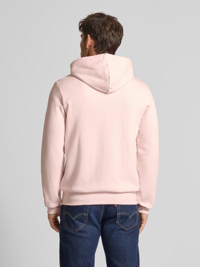 Lacoste Bluza rozpinana o kroju regular fit z mieszanki bawełny  Różowy 5