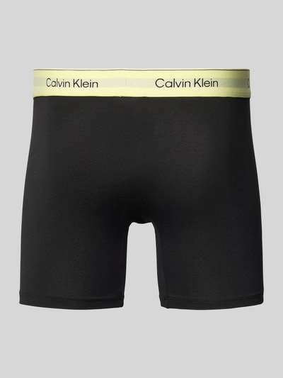 Calvin Klein Underwear Trunks mit elastischem Logo-Bund im 5er-Pack Black 3