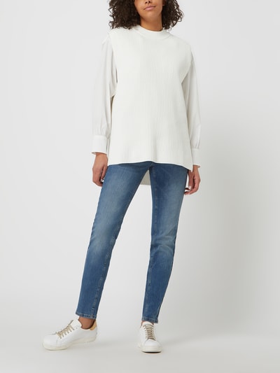 Joseph Janard Spencer met ribstructuur  Offwhite - 1