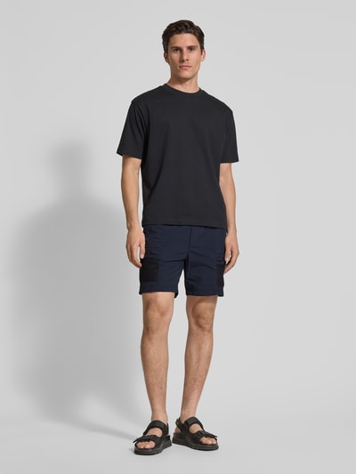 BOSS Orange Shorts mit Reißverschlusstaschen Dunkelblau 1