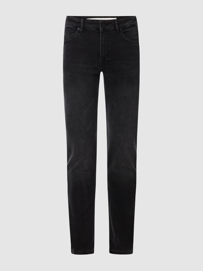 Hiltl Tapered Fit Jeans mit Stretch-Anteil Modell 'Aaro' Mittelgrau 1