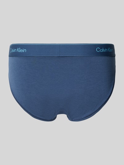 Calvin Klein Underwear Slip met elastische band en labeldetails Blauw - 3